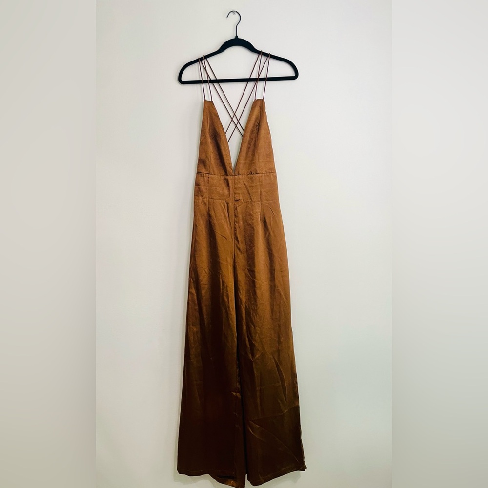 Brown Jumpsuit